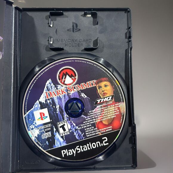 Dark Summit (Sony PlayStation 2, 2001) Complete With Manual CIB - Picture 3 of 4